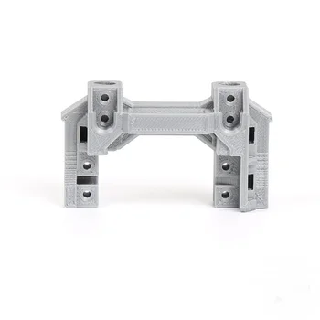 

1 PCS Climbing Car Rubber Servo Front Bracket Black/Silver Low Gravity Center Bracket for Axial SCX10 90047 90046 Cherokee