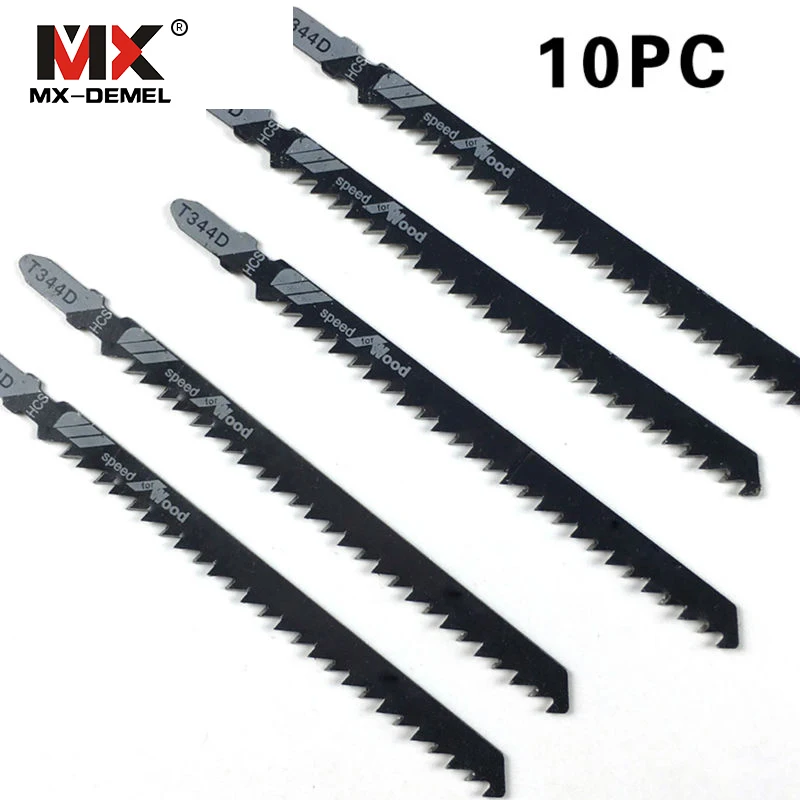 

10PCS 152mm T344D Super-long Saw Blades Clean Cutting For Wood PVC Fibreboard Reciprocating Saw Blade Power Tools