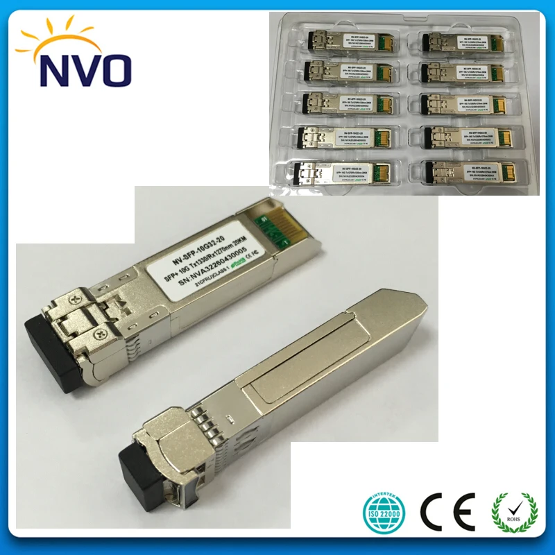 Бесплатная доставка 5 пара/лот 10GBASE LR оптический модуль 10 г 1270nm/1330nm 20 км DDM WDM BiDi SFP +