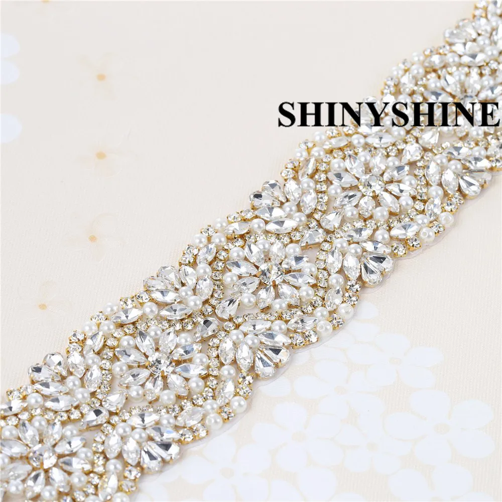 Rhinestone Applique Trim089 (1)