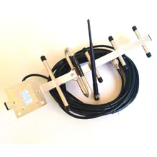 5 шт 8 дБ 806-960 МГц Антенна Yagi с кабелем 10 м Внутренняя антенна N разъем для GSM CDMA повторитель усилитель