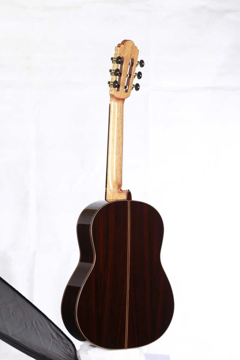 36 inch Handmade Spanish guitar,VENDIMIA SOLID Cedar /Rosewood Acoustic guitarras,classical guitar with Nylon string 580MM