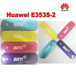 Лот 1000 шт. разблокирована huawei E353 3g UMTS HSPA + HSDPA 21 Мбит/с USB модем, логотип случайно