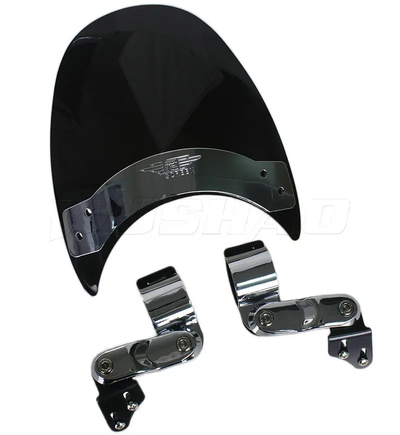 

Motorcycle Windshield WindScreen For 1987-2004 Suzuki Intruder 1400 VS1400GLP VS1400GL 800 VS800GL VL800 04 VS VL Black