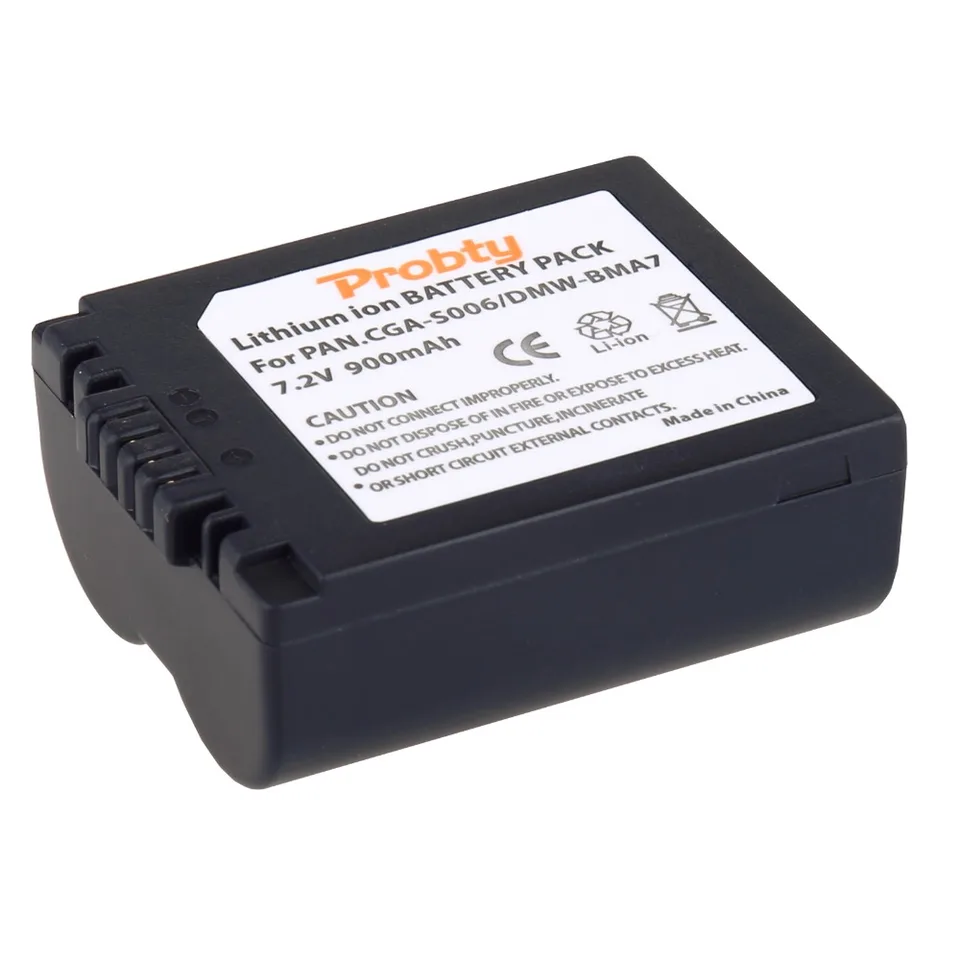 Batterie 7.4V 0.75Ah Li-ion Pour Panasonic Lumix DMC-FZ18 - Foto 8