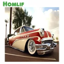 5d diy заказной набор для картин из алмазов eigen foto винтажный мускульный автомобиль полный квадратный стежок Алмазная вышивка мозаика