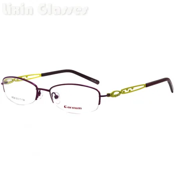

Fashion Design Style Very Beautiful Dark Red Color Classic Female Super Light Slim Optical Eyeglasses 8728 COL.20