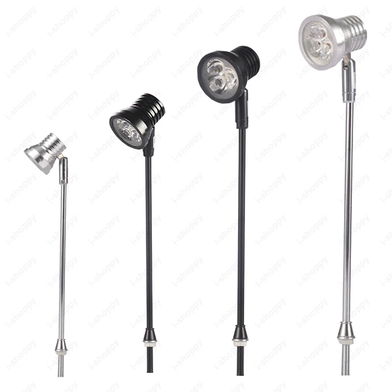 

3W LED Picture Spot Light Fixture Table Post Lamp Pole Lighting Jewelry Shop Bar Showcase Cabinet