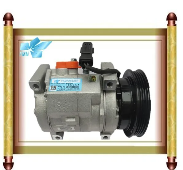 10S17C шкив PV4 воздуха автомобиля AC Компрессор Насос для Chrysler ptcruiser