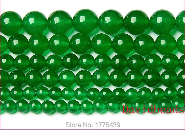 

Factory Price Natural Stone Green Jadee Round Loose Beads 4mm 6mm 8mm 10mm 12MM Pick Size for Jewelry Making