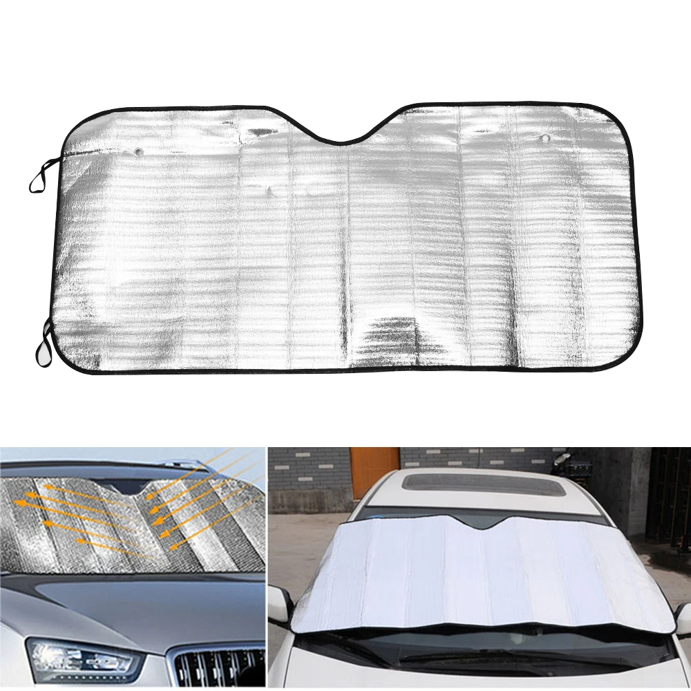 

Anti Sun Shield Car Covers Windshield Shade Windscreen Cover Auto Front Window Screen Cover Folding Sun Shade Block