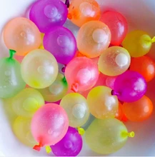 50pcs samll inflatable Magic Balloons Water balloons Water Bombs Colorful Water Balloons for Party Children’s game balloon