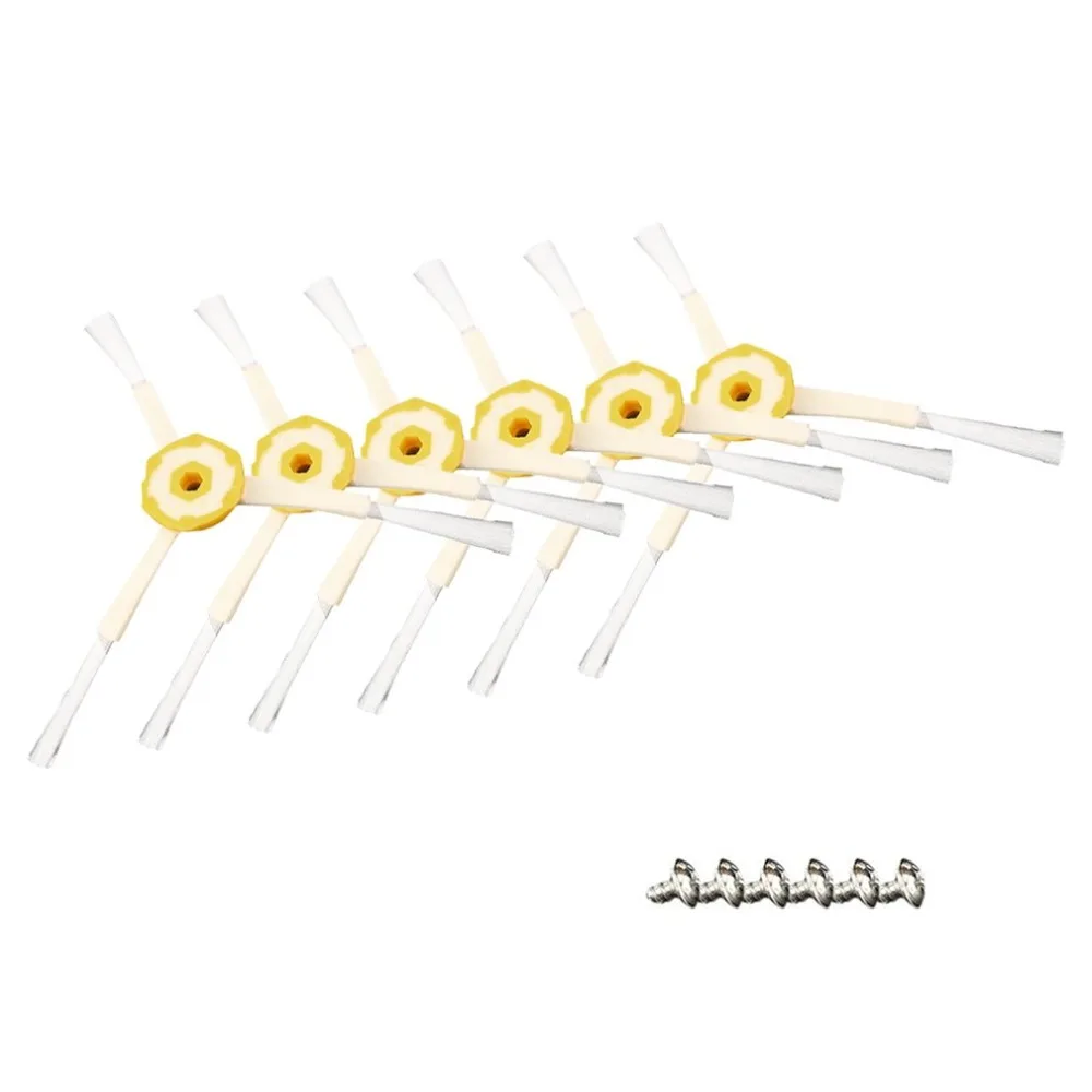 6pcs Vacuum Cleaning Robot Replacement Brush For iRobot Roomba 500/600/700 Series Practical Vacuum Cleaner Accessories 6pcs Vacuum Cleaning Robot Replacement Brush For iRobot Roomba 500/600/700 Series Practical Vacuum Cleaner Accessories