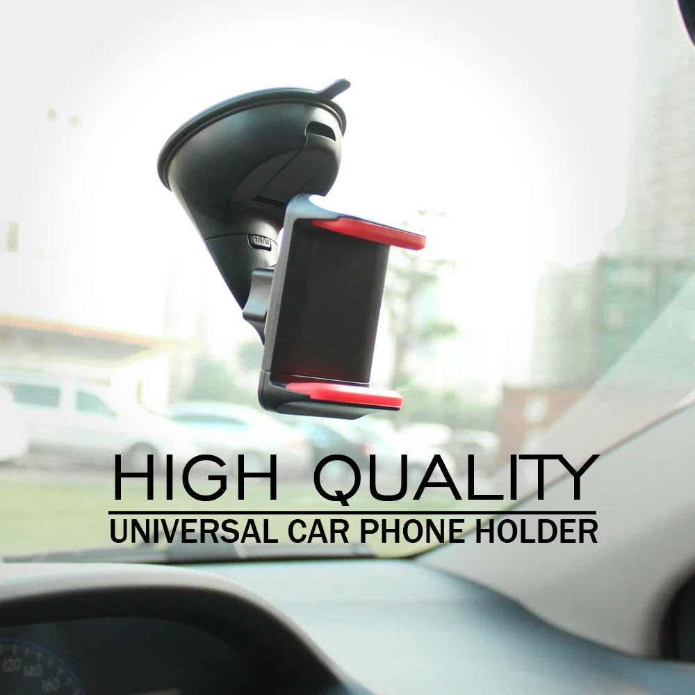 

Universal Car Phone Holder Stand for iPhone 7 8 X 6 Plus 5S Xiaomi Redmi Note 5 Huawei P20 Mate 10 lite Windshield Mobile Mount