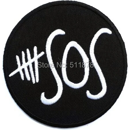 

5SOS 5 SECONDS OF SUMMER AUSTRALIAN POP ROCK Music Band EMBROIDERED Sew On IRON On Patch APPLIQUE Heavy Metal Rock Punk Badge