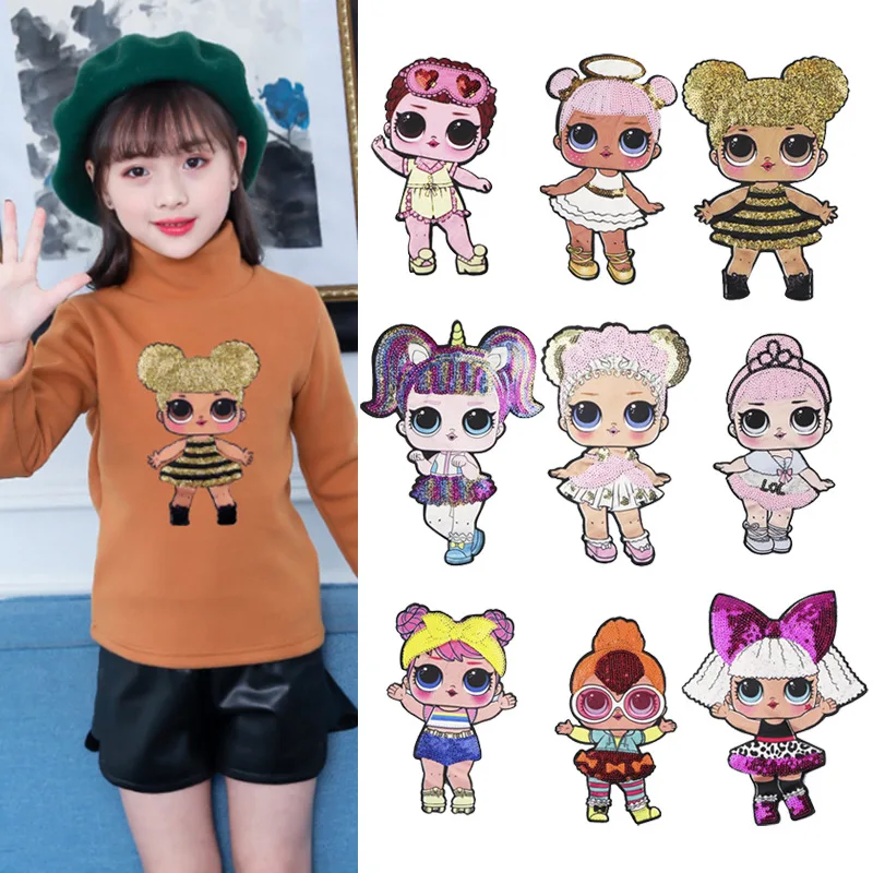 

2019 New Fashion DIY Applique Water Soluble Embroidery Child Costume Decoration Children Clothes Colorful Decals Cute