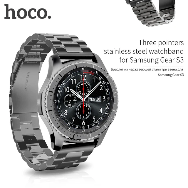 HOCO 316 Bracelet En Acier Inoxydable avec Classique Papillon Boucle pour Samsung Vitesse S3 Classique bracelet