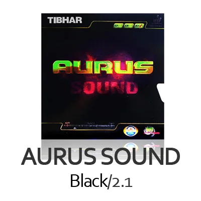 TIBHAR AURUS/Звук/Мягкая Германия настольный теннис резиновая губка для пинг понга - Цвет: AURUS SOUND Black
