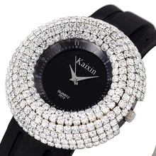 Horloge Montres Femmes De Luxe Diamant Strass Montres pour Femmes Bracelet En Silicone Dames Robe Relogio Feminino Montre Femme