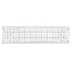 5Pcs/Set Rectangle Patchwork Quilting Drawing Straight Rulers Sewing Tailor Craft Tools ► Photo 3/6