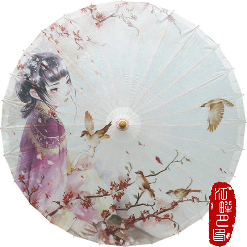 Jpy中国油紙傘アニメキャラクター古典クラフト日傘装飾小道具晴れ風手作り傘 Umbrellas Aliexpress