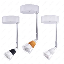 3 Вт/5 Вт светодиодный потолочный светильник Регулируемая подсветка для фотографий прожектор Чайный дом офис гостиная отель ювелирный магазин