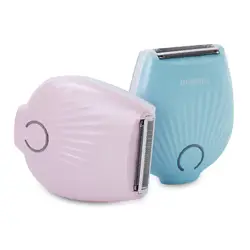 JD-203 Портативный USB Эпилятор Перезаряжаемые моющиеся Для женщин бритвы эпиляция, депиляция машина для ног бикини подмышки Z25