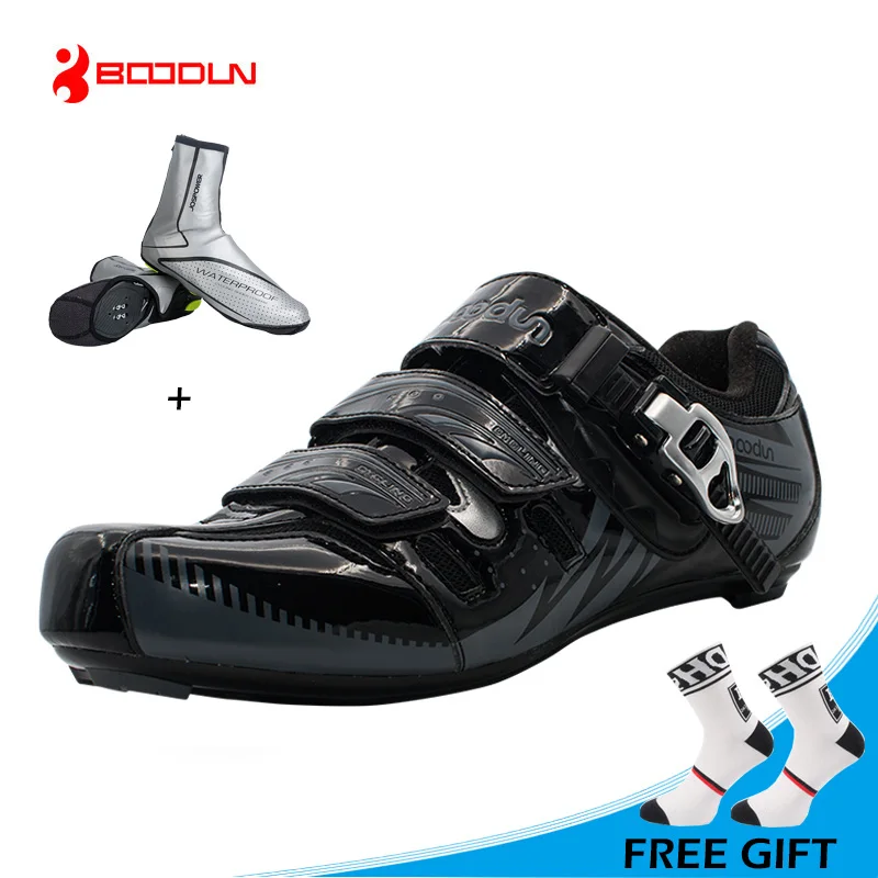 BOODUN Outdoor Men Cycling Shoes Breathable Road Shoes Self locking