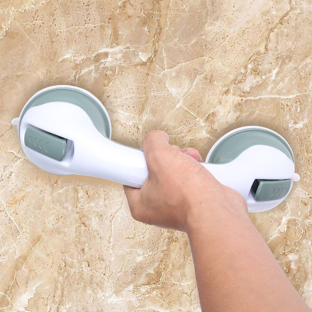

Bathroom Handrail Tub Super Grip Suction Handle Shower Safety Cup Bar Handrail for Elderly Safety Helping Handle