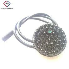 Lihmsek 90 градусов 940nm Невидимый CCTV заполняющий свет 48 шт. черные ИК-светодиоды Инфракрасные ИК-светодиодный свет плата с кабелем без красной экспозиции