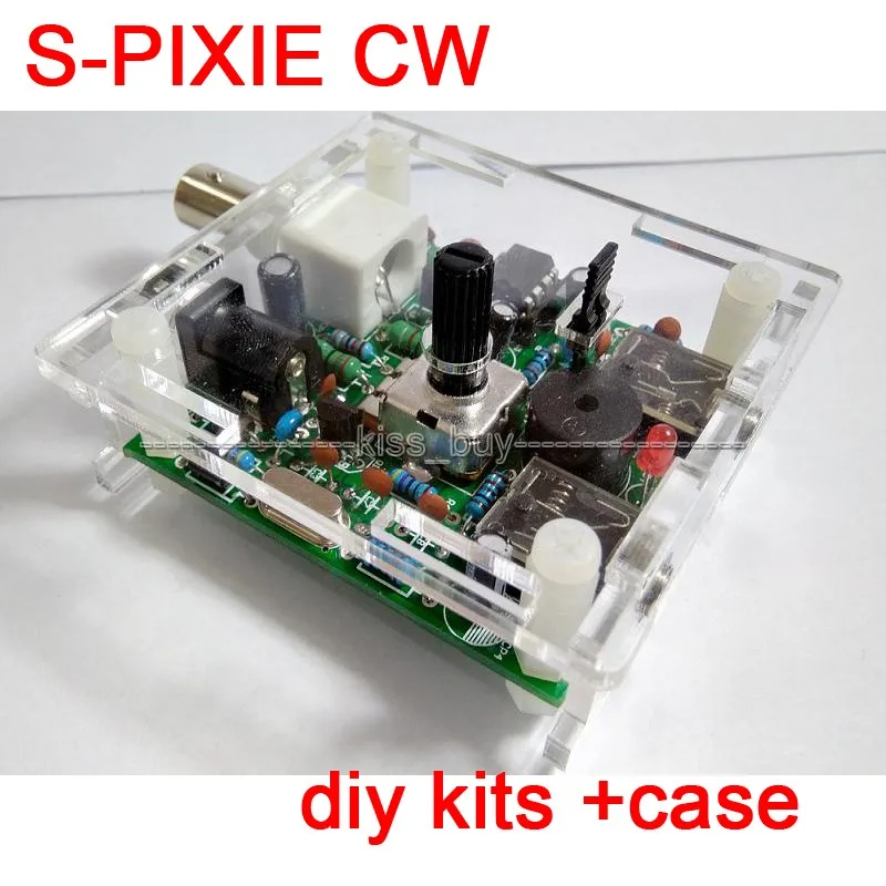 Любительский радиоприемник CW QRP 7 023 МГц набор + чехол|diy kit|kit kitskit diy |