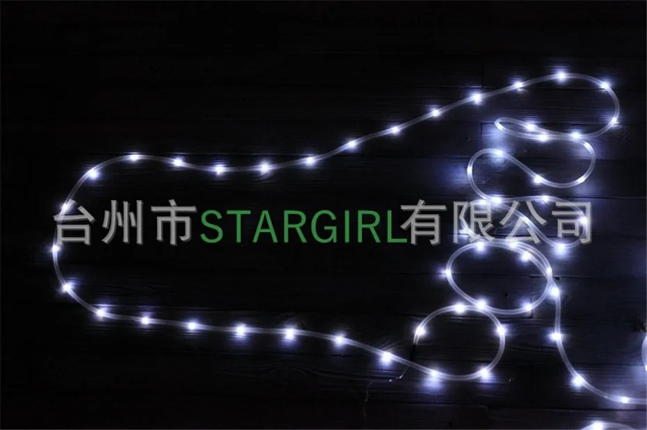 solar copper wire tube copper wire led strip string lights