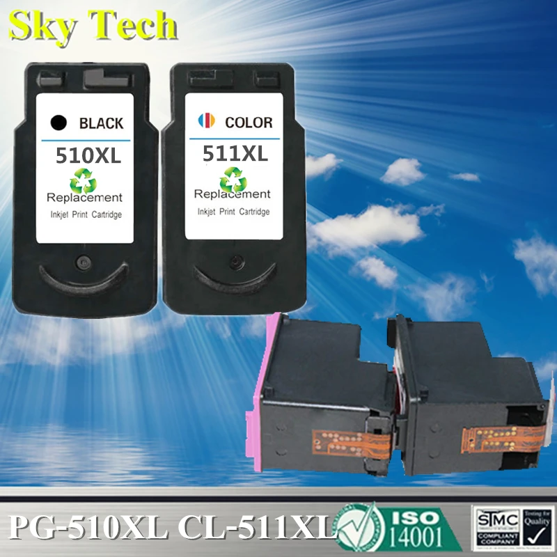 Качественный струйный картридж для Φ PG510 CL511 Canon IP2700 MP230 MP240 MP250 MP280 MX320 MX350 MX420 и т. д. |