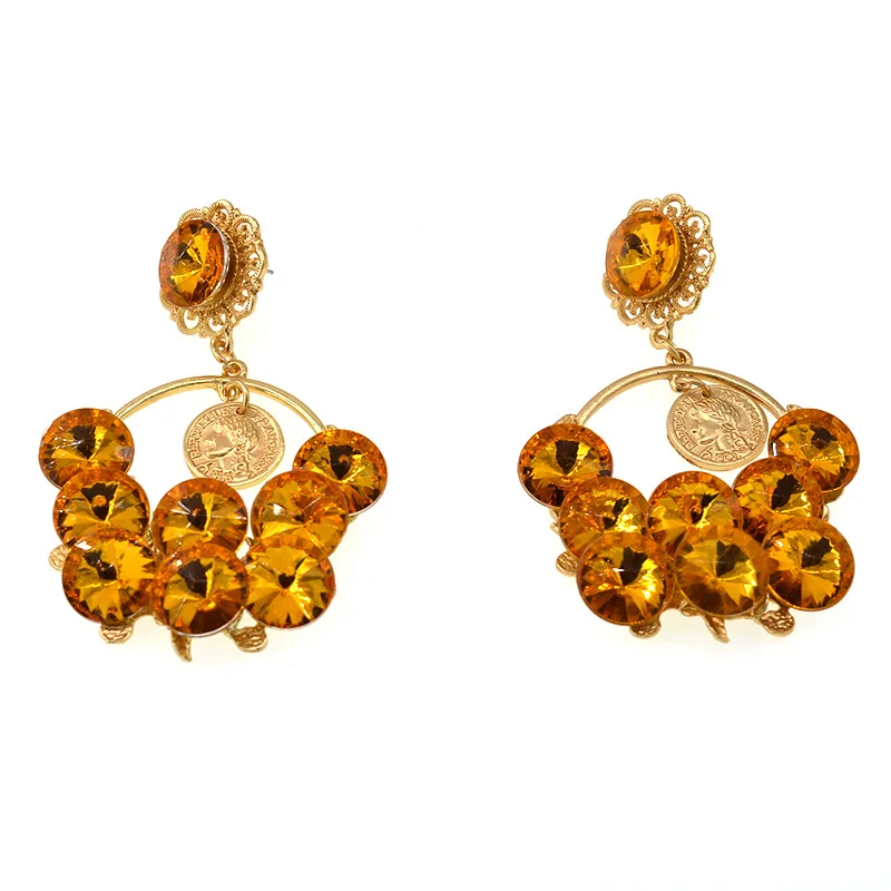 Fashion hollow long earrings for women