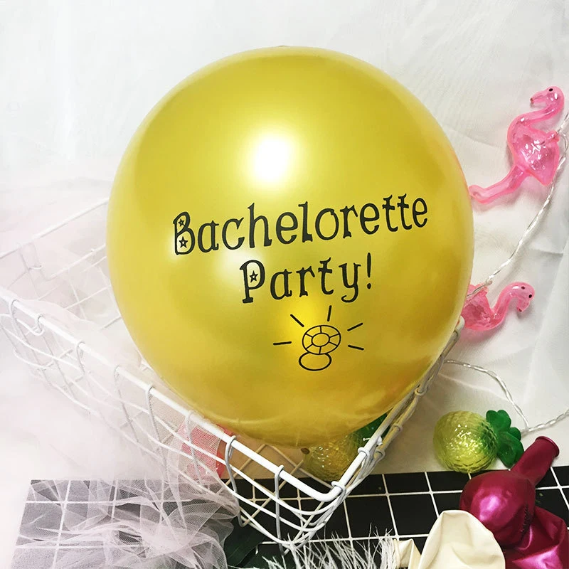 10pcs 12Inch Team Bride Latex Balloon for Wedding Party Decoration Supplies Bachelorette Booth Props Hen Banner | Дом и сад