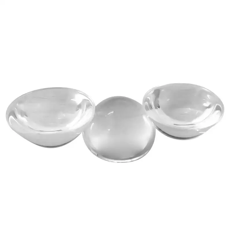 

LED Lens 30/44/54/66mm Plano-Convex Glass Lens Condenser Lens Optical Lens Focusing Convex Condenser