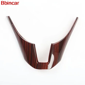 

Bbincar ABS Carbon Fiber Wood Paint Steering Wheel 6 o'clock Direction Trim Styling Trim For Mazda 6 Atenza 2014 to 2017