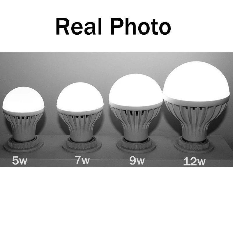 light 3w 5w 7w 9w 12w
