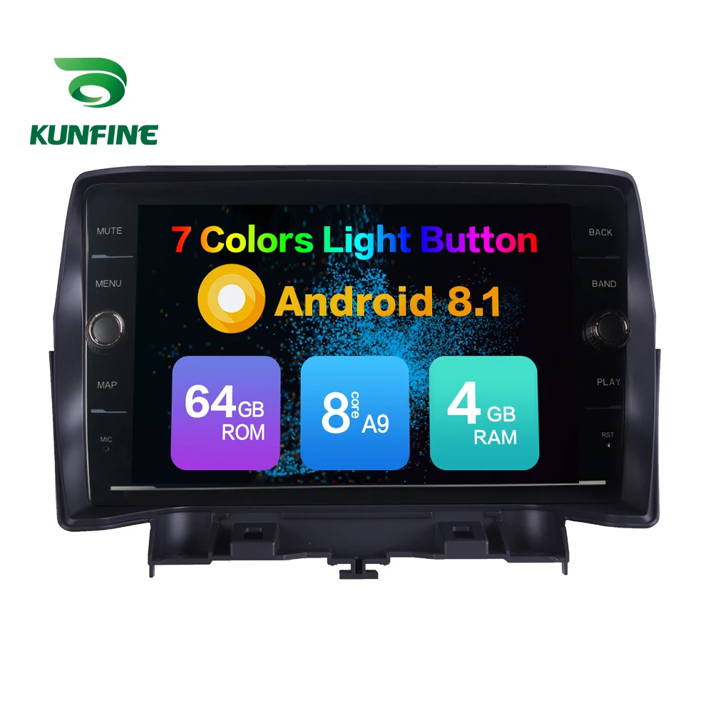 

Octa Core ROM 64GB Android 8.1 Car DVD GPS Navigation Player Deckless Car Stereo for FORD Kuga Radio Head Unit WIFI 4G Bluetooth