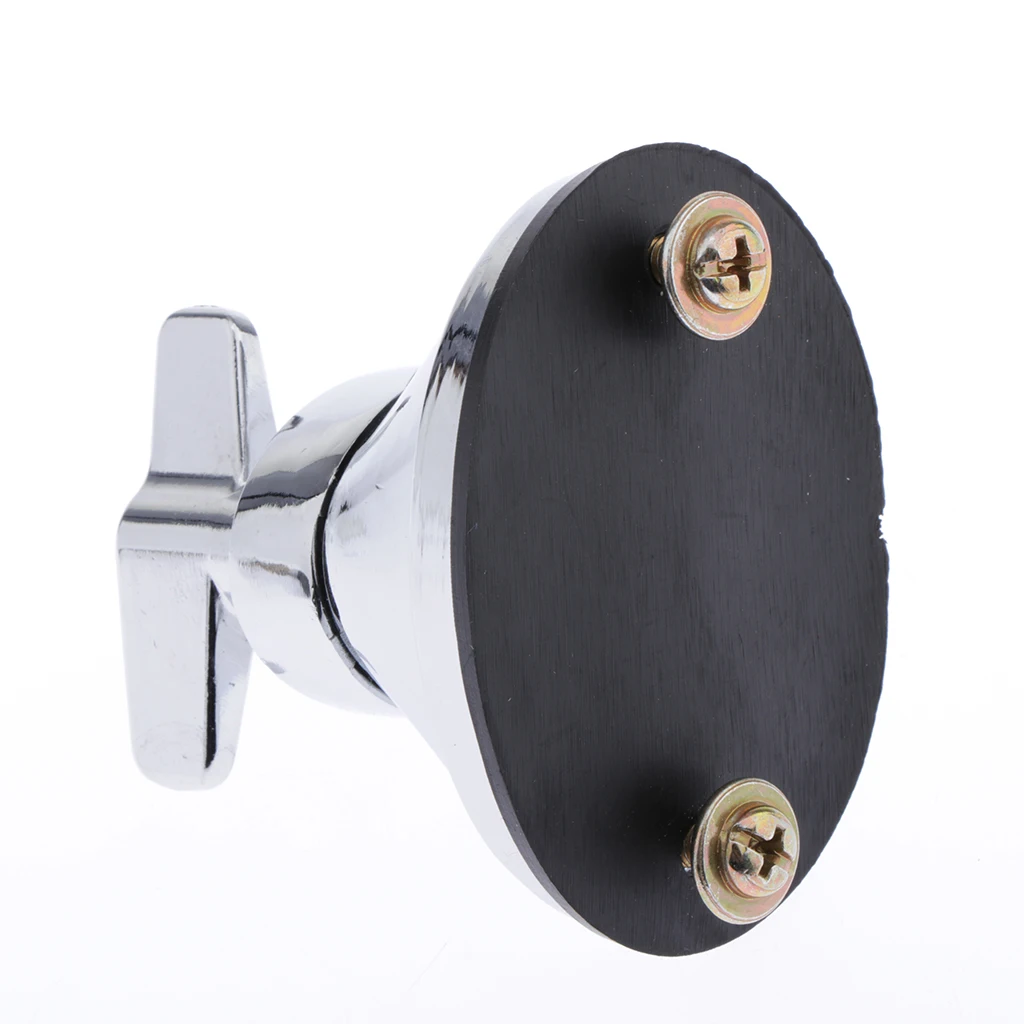 Practical Drum Holder Base Plate Rack Clamp Tom Drum Mount Bracket Floor Tom Opened Drum Base Bottom Holder Percussion Accessory