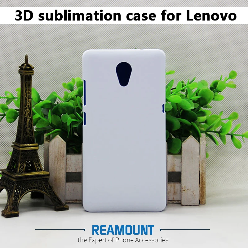 

3D DIY Sublimation Blank Plastic White Matte and Smooth Cover with Metal Plate for Lenovo A6000 for Lenovo A7010 PC Protective C