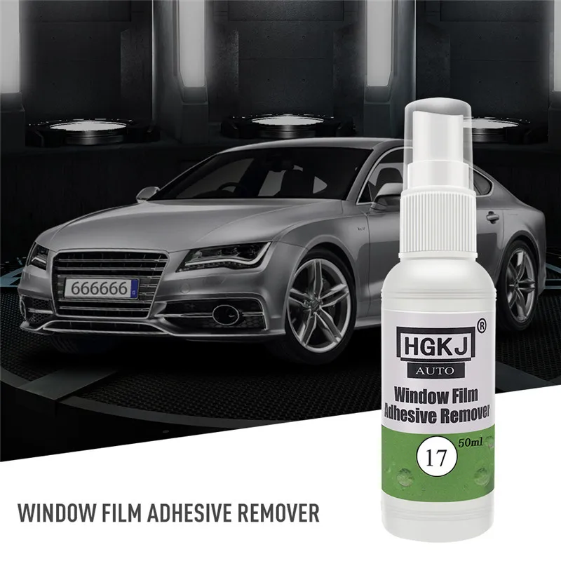 HGKJ-17-20ml Авто очиститель лобового стекла, аксессуары для окна автомобиля, солнечная пленка, стеклянный Съемник пленки, оконная пленка, средство для удаления клея