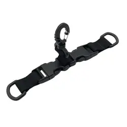 Открытый Карабин для рюкзака Зажим для ремня d-тип нейлон вращение двойные подвесные крючки брелок для ключей спортивные аксессуары