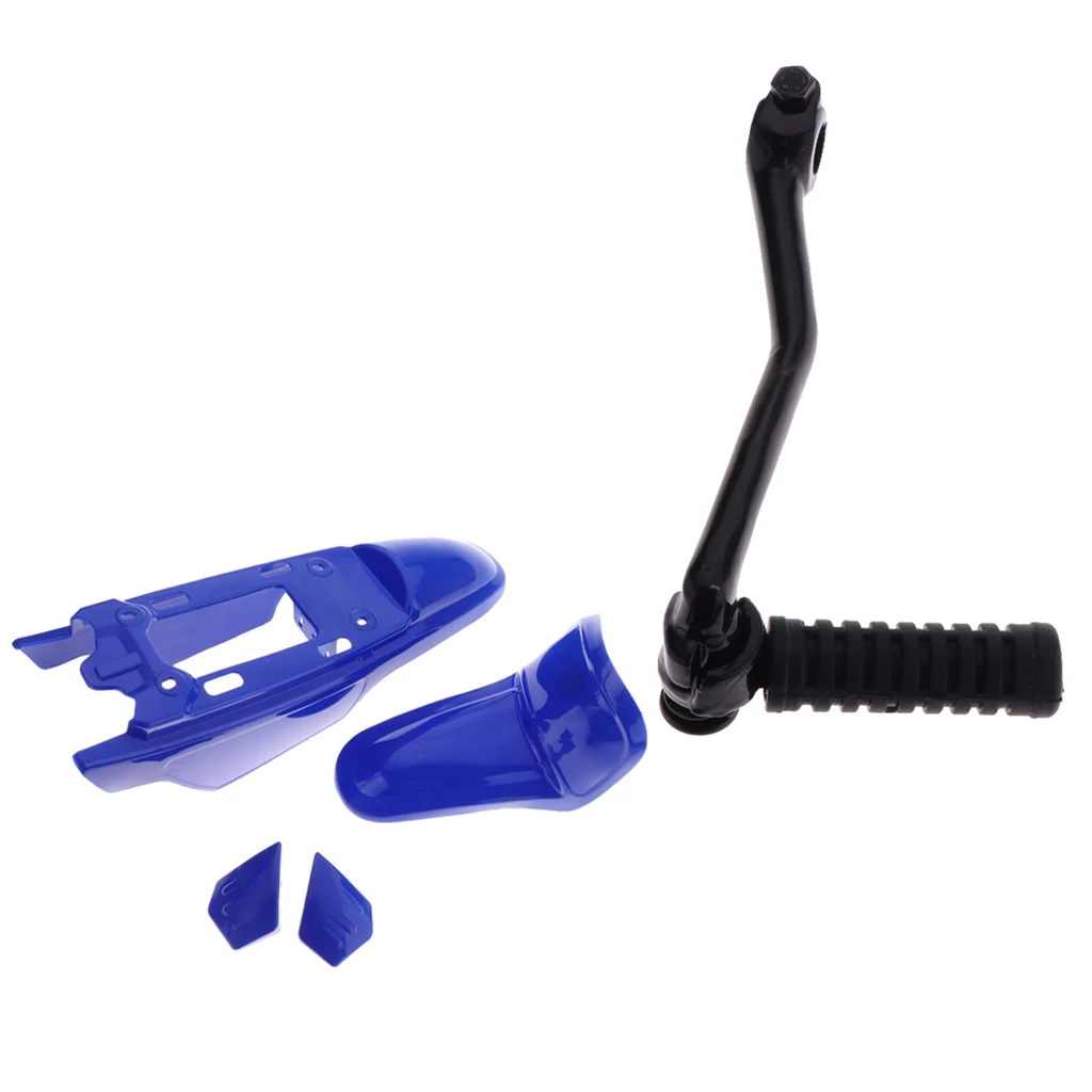 Kick Start Starter Lever Gear&Plastic Fender Fairing Kit for Yamaha PW 50 Motorcycle Gear Start Lever Front Rear Fender Fairings