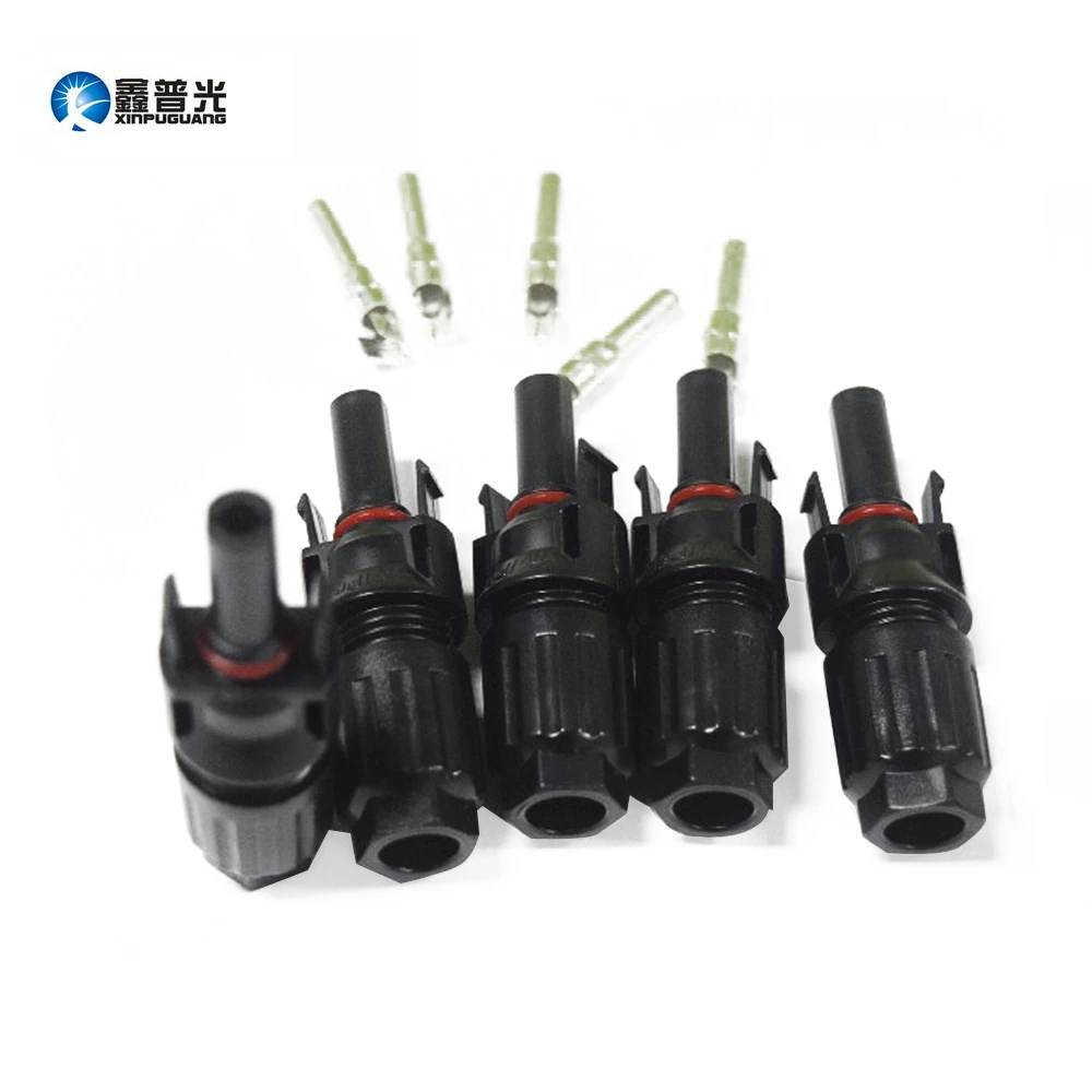 Xinpuguang 5 компл. мужской и женский MC4 разъем для Панели солнечные 12 В модуль DIY