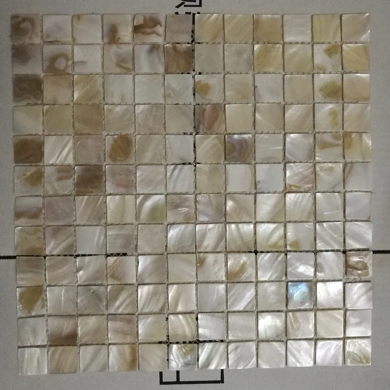 

Натуральная квадратная раковина мозаичная плитка перламутровая кухня фоновые обои для душа Ванная комната интерьер настенная плитка