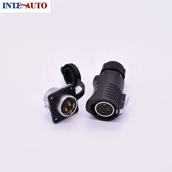 

WP20 Series Waterproof dust-proof multipins connector, male plug female socket,2,3,4,5,6,7,8,9,10,12 pins