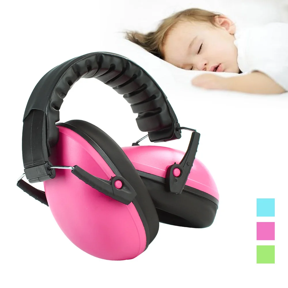 Kids Hearing Protector Soft Earmuffs Baby Sound Insulation Headset