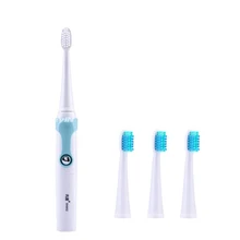 GOODPI умная звуковая электрическая зубная щетка перезаряжаемая умная зубная щетка с таймером звуковая зубная щетка ленивая пара Мягкая зубная щетка звуковая волна чистая