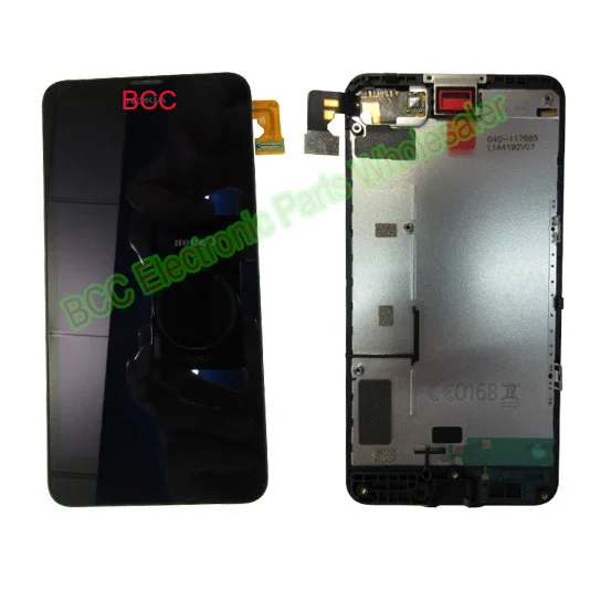 

100% Guarantee Original New Black For Nokia Lumia 630 635 Touch Screen Digitizer+LCD Display Digitizer Assembly With Frame,2Pcs